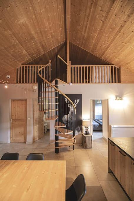 Gite Jura Mina Chalet Au Milieu De La Nature Villa Ney Exterior foto